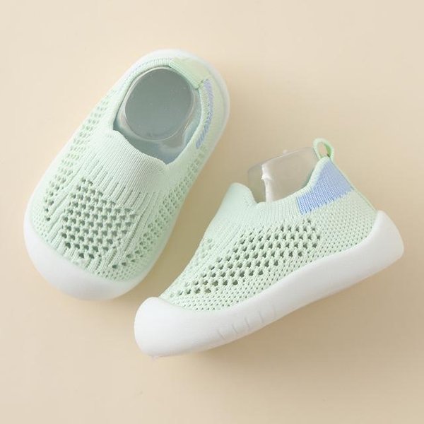Buty DziecięCe Casual OddychająCe Niemowlę Dziecko Dzieci Dziewczyny ChłOpcy Siatkowe Trampki MięKkie Dno Wygodne AntypośLizgowe 11 Beige-image