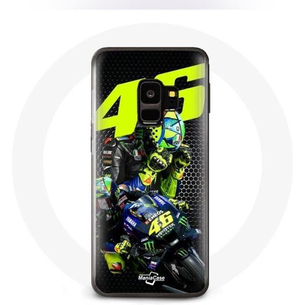 Funda - Valentino Rossi - Samsung Galaxy S9 - Flexible - Negro - Motogp 46-image