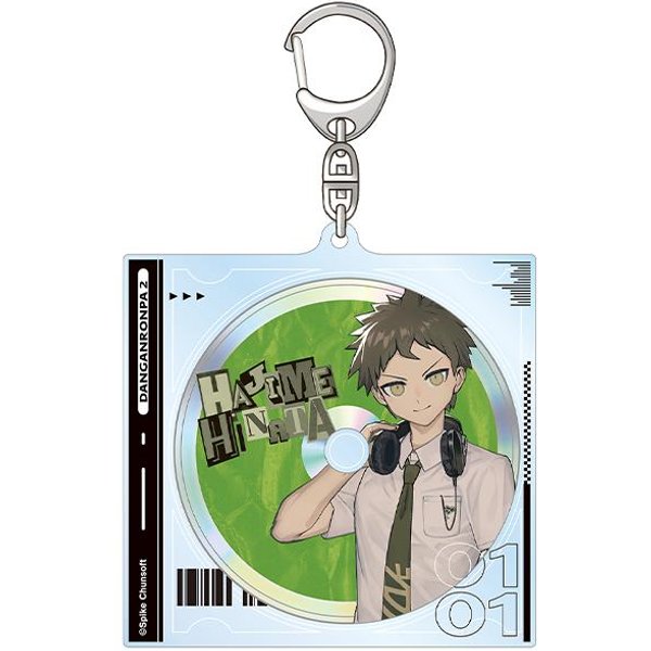 Danganronpa Makoto Naegi Sayaka Maizono Kyoko Kirigiri Junko Enoshima Nagito Komaeda HD Akrylowy Breloczek Zawieszka Do Torby GadżEty Anime 6 Cm White-image