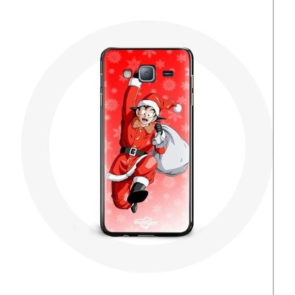 Funda Para Samsung Galaxy J3 2016 Anime Son Goku Dragon Ball El DíA De Navidad 2023-image
