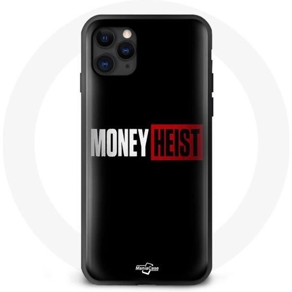 Funda - La Casa De Papel - Iphone 12 Pro - Flexible - Negra - Logo La Casa De Papel-image
