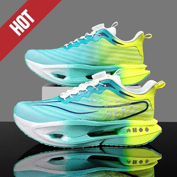 Buty Do Biegania PłYta WęGlowa Specjalistyczne Maraton MęSkie Sportowe OddychająCe Lekkie Damskie Wygodne Atletyczne AntypośLizgowe Trampki 35-image
