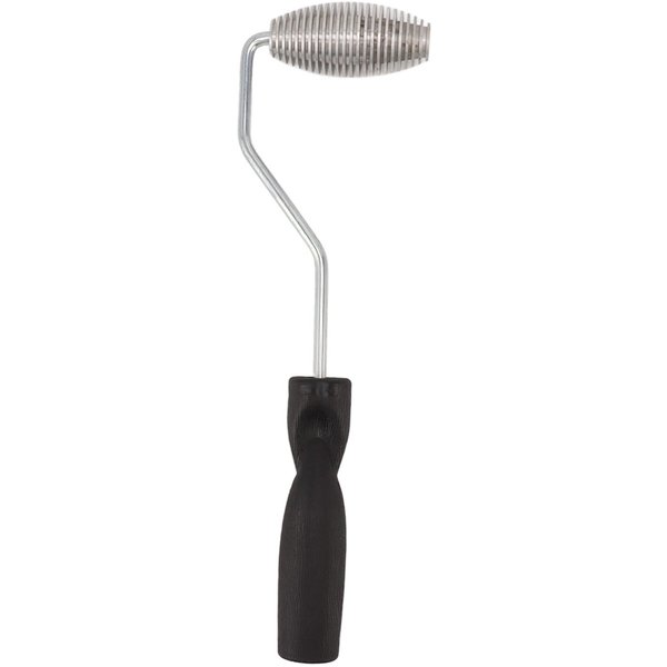 Rodillo De Fibra De Vidrio Herramienta De Paleta Para Burbujas Rodillo Para Burbujas De AleacióN De Aluminio Con Mango De PláStico Rodillo Oliva Gray-image