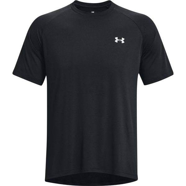 MęSka Koszulka Under Armour Tech T Shirt MęSka Czarna S Black-image