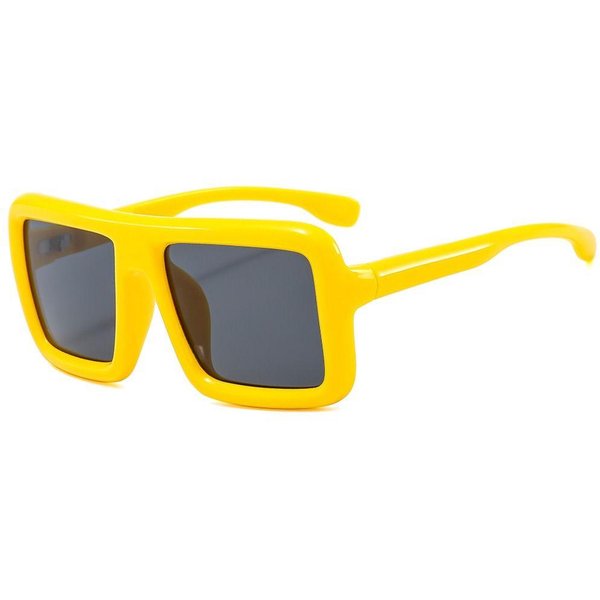 Gafas De Sol Cuadradas Grandes Estilo Oversize Punk ProteccióN UV400 Gafas De Sol Gruesas Con Montura Gruesa Para Sol Para Mujeres Y Para Hombres-image