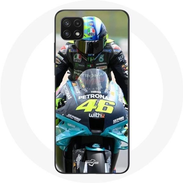 Funda Para Samsung Galaxy A22 5G Valentino Rossi Piloto De Carreras De Moto 46-image