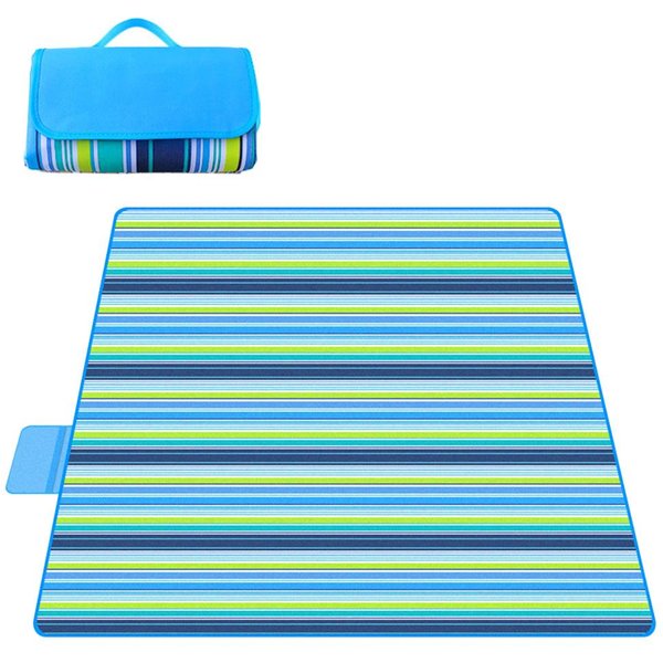 Manta Grande De Picnic Plegable Impermeable Manta Para Exteriores Manta Duradera Para Playa Alfombra De Picnic Para Exteriores Para Acampar Senderismo-image