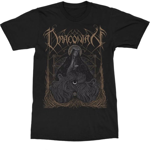 Draconian Sleepwalkers Koszulka ZespołU 100% BawełNa Koszulka Graficzna MęSka Damska Letnia Streetwear Top Oversize Unisex KróTki RęKaw Streetwear BawełNa 4XL Black-image