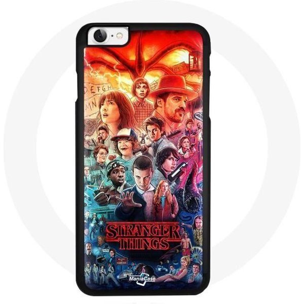 Coque Pour Iphone 7 Stranger Things Teaser Saison 4 Affiche Personnages Art-image