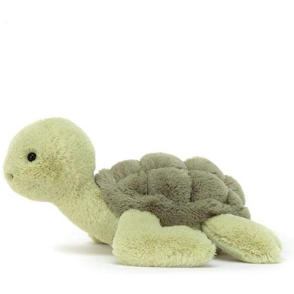 Urocza żółWica Pluszowa Zabawka Poduszka Dla Dziewczynki Symulowana MięKka Prezent Urodzinowy 26CM 26Cm-image