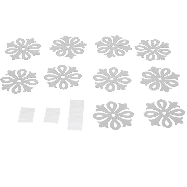 Pegatinas De Pared De Espejo Para Techo Moderno DIY Para Sala De Estar Pared De Fondo De TV DecoracióN Plata Plata-image