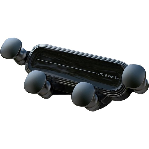 Soporte De TeléFono Para Coche Con Gravedad Mejorado Bloqueo AutomáTico Manos Libres Mini Soporte Para VentilacióN De Coche Para 4.7?6.9 Pulgadas Plata-image