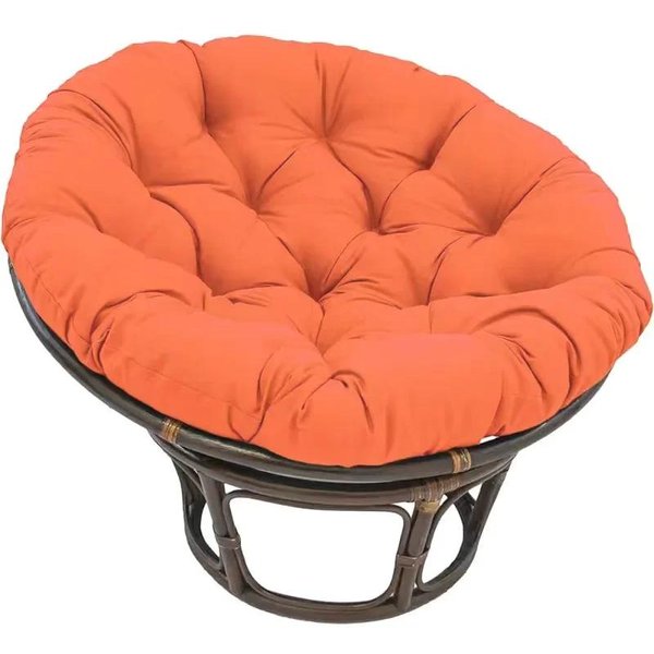 Puf Redondo Tatami CojíN Almohada Cojines De Suelo CojíN De Asiento De JardíN CojíN Almohada CojíN Para El Hogar Sofá CojíN 60X60Cm Naranja-image