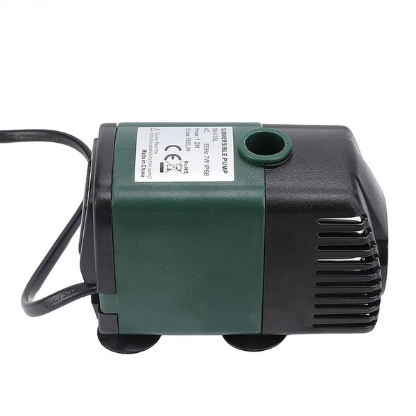 Zanurzalna Pompa Wodna Do Fontanny MałA ZewnęTrzna Ochrona IP68 7W 500LH Do Akwarium, Zbiornika Na Ryby, Stawu-image