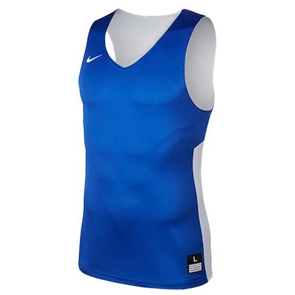 Chaleco De Baloncesto Reversible De Pierna Recta Transpirable Nike Para Hombre Top Azul 867767-494 S Blue-image