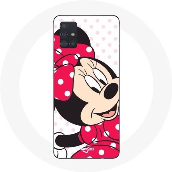 Funda - Maniacase - Samsung Galaxy A51 5G - Minnie Mouse - Flexible - ProteccióN Y DecoracióN Negro-image