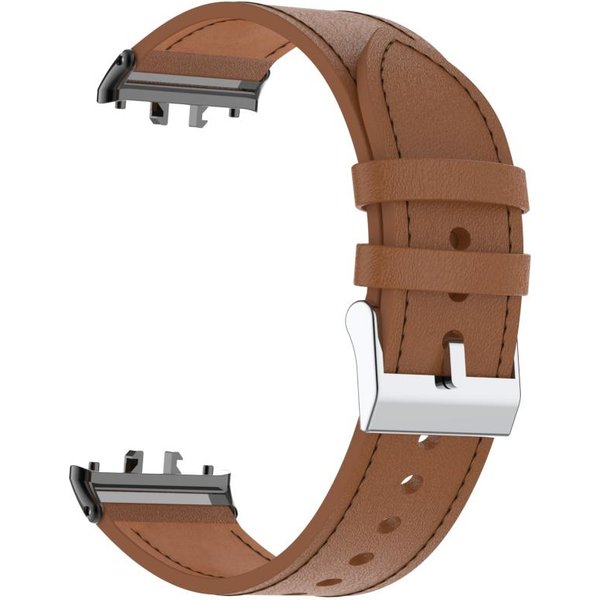SkóRzany Pasek Do Paska Zegarka Samsung Galaxy Fit 3 R390 Do Paska Fit 3 SM-R390 For Samsung Fit3 BrąZowy-image