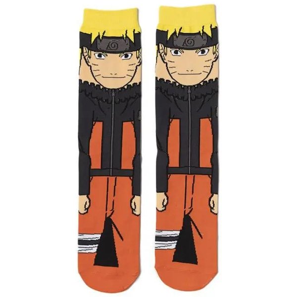 Skarpetki Z Postacią Z Anime Naruto KreskóWkowe Skarpetki Na Cztery Pory Roku Modne Figurki Akcji BawełNiane Skarpetki Dla MężCzyzn I Kobiet ŚRedniej DłUgośCi Skarpetki Rekreacyjne Prezenty-image