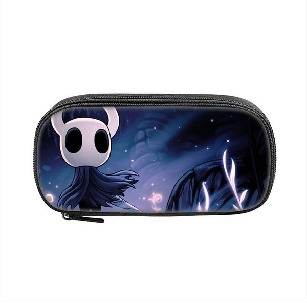 PióRnik Hollow Knight Dla ChłOpcóW DziewcząT Najlepszy Prezent Szkolny Worek Na DłUgopisy Dla Ucznia DużA Pojemność Uczniowie Szkolny Prezent PudełKo Na OłóWki Black-image