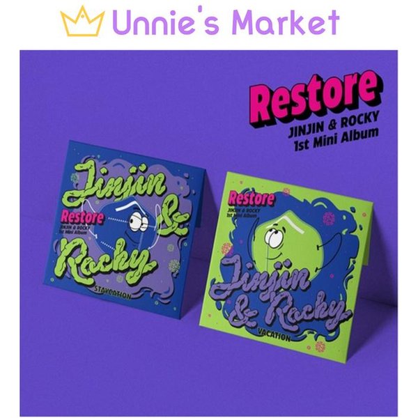 Jinjin Y Rocky(Astro) Restaurar(Aleatorio) / 1Er Mini ÁLbum Random 1EA-image
