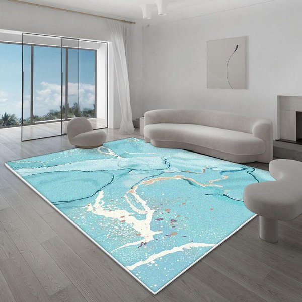Skandynawski Luksusowy Dywan Salon Abstrakcyjna Dekoracja Sofa Dywany Wielkopowierzchniowe 200X300 Sypialnia Salon Stoliki Kawowe MięKka Mata PodłOgowa 160*200Cm-image