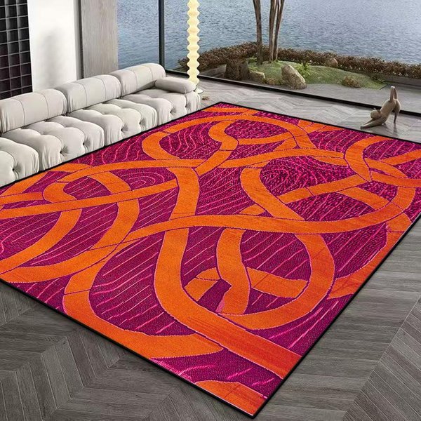 Nordycki Geometryczny Dywan Salon Dekoracja Domu Luksusowy WystróJ Domowy Mata Do Domu Mata Nocna Zmywalny Dywan Do Sypialni Garderoba 60X90Cm Door Mat-image