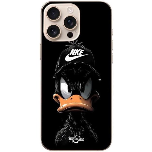 Funda - Nike - Iphone 16 Pro Max - Negro - Flexible - DiseñO Donald Negro-image