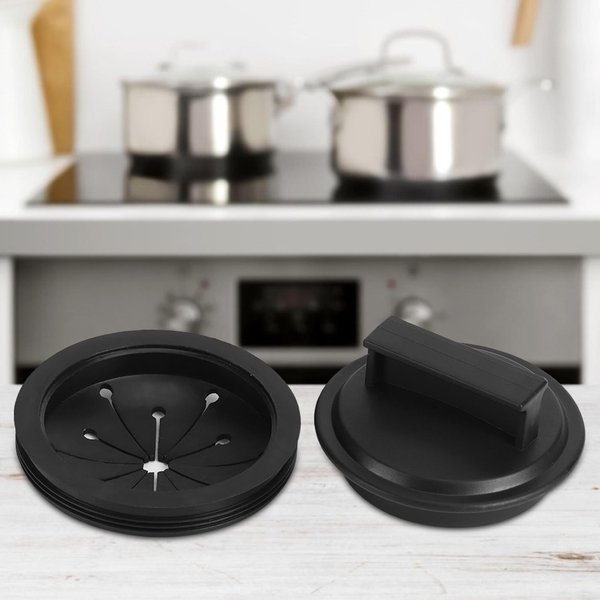 TapóN De DesagüE Para Triturador De Basura Protector Contra Salpicaduras Accesorio Para Triturador De Residuos De Alimentos De Cocina Gray-image