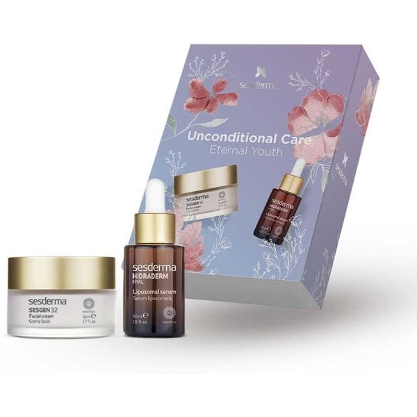 Zestaw Sesderma: Hydraderm Hyal, GłęBokie NawilżEnie, Serum, Do Twarzy, 30 Ml + Sesgen 32, GłęBokie NawilżEnie, Krem, Do Twarzy, 50 Ml-image