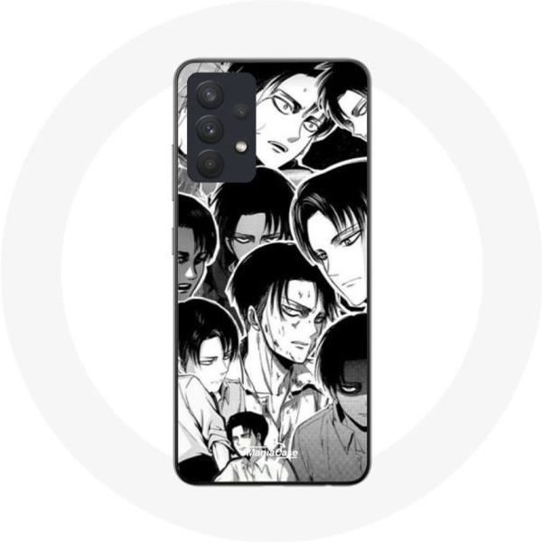 Funda Para Samsung Galaxy A13 4G / A13 4G Lite Ataque De Los Titanes Manga Levi Ackerman-image
