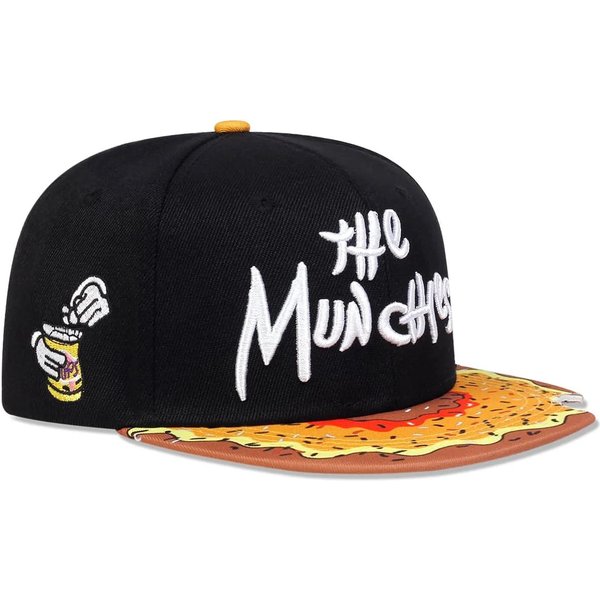Unisex Czapki Hip-Hopowe Z Haftem Literowym I Nadrukiem ArbuzóW Regulowane Outdoorowe Codzienne Czapki Baseballowe Kapelusz PrzeciwsłOneczny Sportowa Czapka Golfowa Black-image