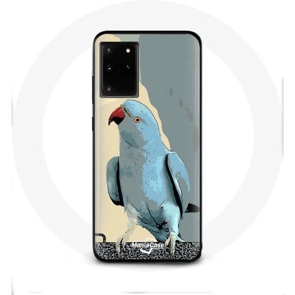 Funda - Samsung - Galaxy S11 Plus - Flexible - Periquitos Loros - Azul Azul-image