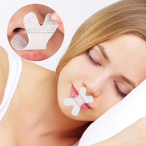 Paquete De 30 Pegatinas Antirronquidos Para NiñOs, Parches Correctores Para La Boca, Labios Y Nariz Que Mejoran La RespiracióN.-image