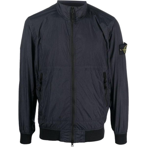 Chaqueta Stone Island Crinkle Reps Azul Marino Hombre Ropa De Abrigo 781542822-V0020 M Black-image
