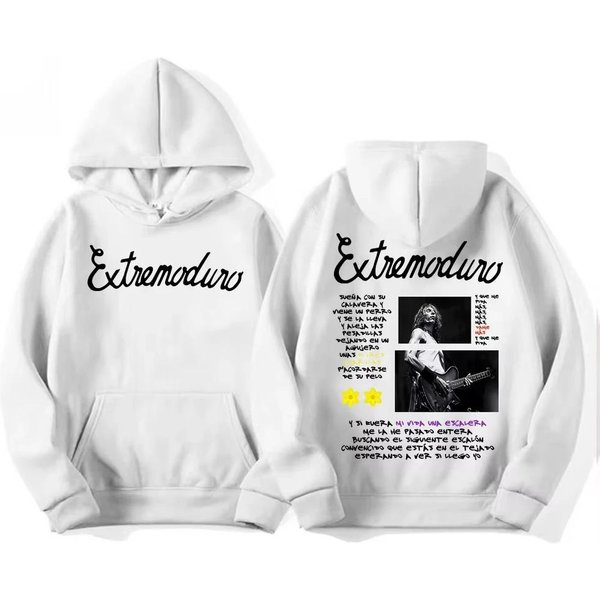 Sudadera Con Capucha Merch Tour 2026 Rock Band Extremoduro Hombres Mujeres Moda Retro Casual Acogedora Sudadera Estilo Hip Hop Punk Sudaderas Oversize Xxxl-image