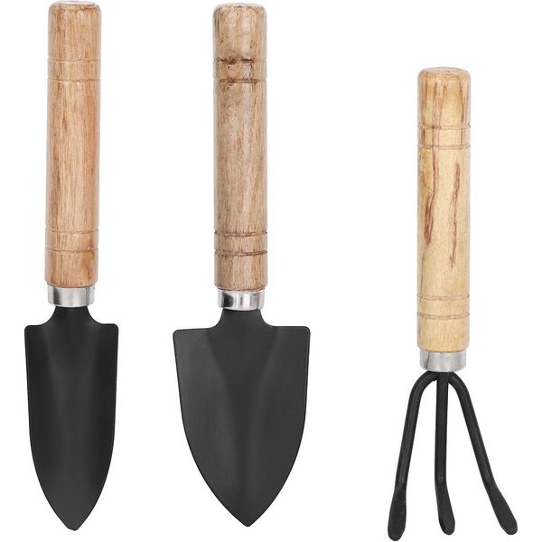 Juego De 3 Mini Herramientas Para JardineríA De Plantas, Pala, Rastrillo, Garra, Herramientas Para Plantar Flores-image