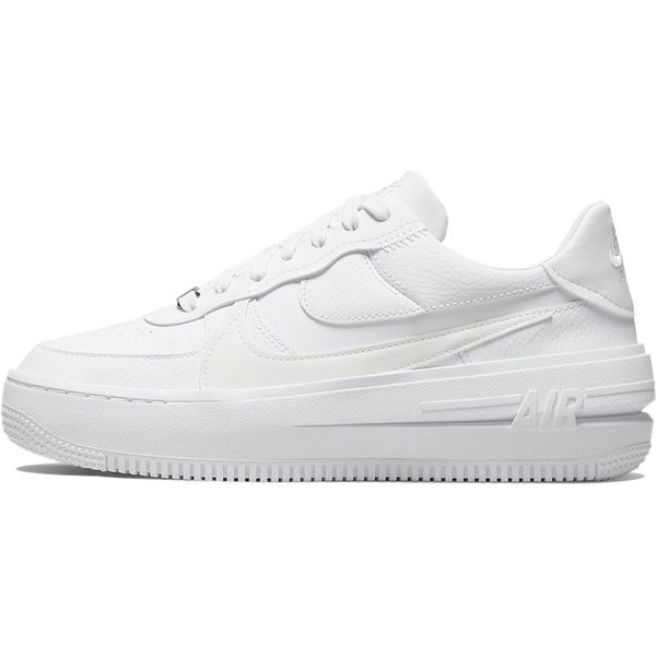 Nike Air Force 1 Plt.Af.Orm Triple White Damskie Sneakersy Summit-White DJ9946-100 41-image