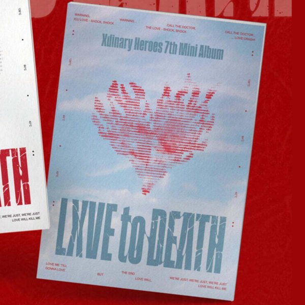 Xdinary Heroes Lxve To Death / 7. Mini Album (FotoksiĄŻKa Wer.) The End Ver. (Blue) Gray-image