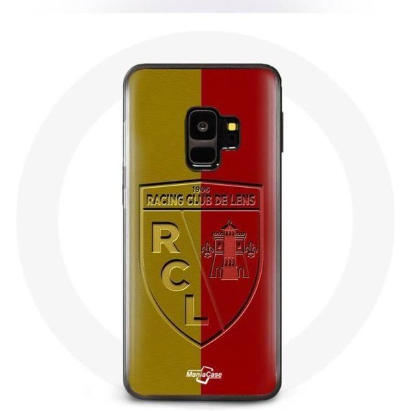 Funda - Maniacase - Samsung Galaxy S9 - Flexible - Amarillo Y Rojo - Logotipo Amarillo-image