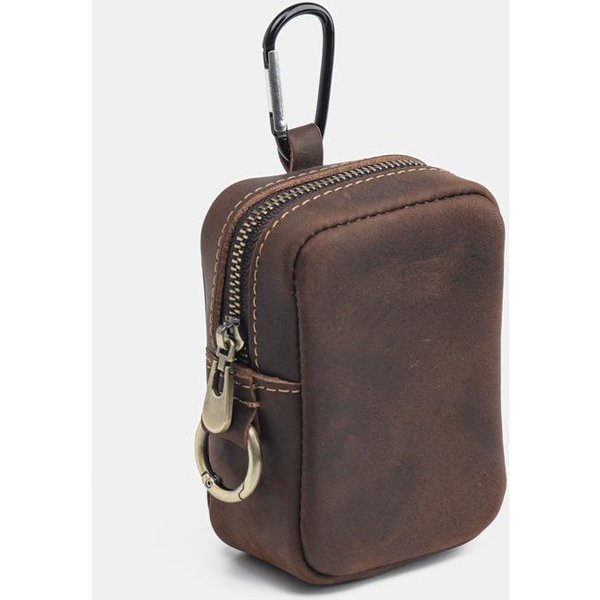 Retro MięKka Nerka Unisex Wielofunkcyjna Saszetka Przechowywanie Nerka Na Klucze I Monety Casualowa Outdoorowa Sportowa Nerka MęSka Gray-image