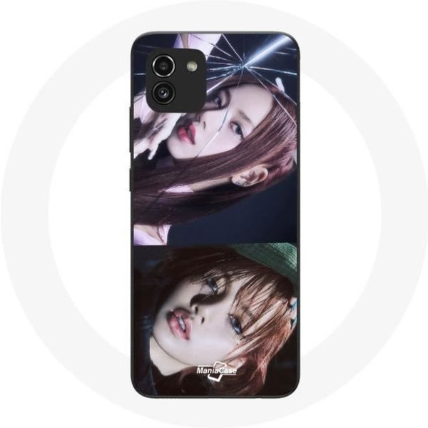 Funda - Blackpink - Samsung Galaxy A03 - Silicona Negra - Flexible - DiseñO Venom Negro-image