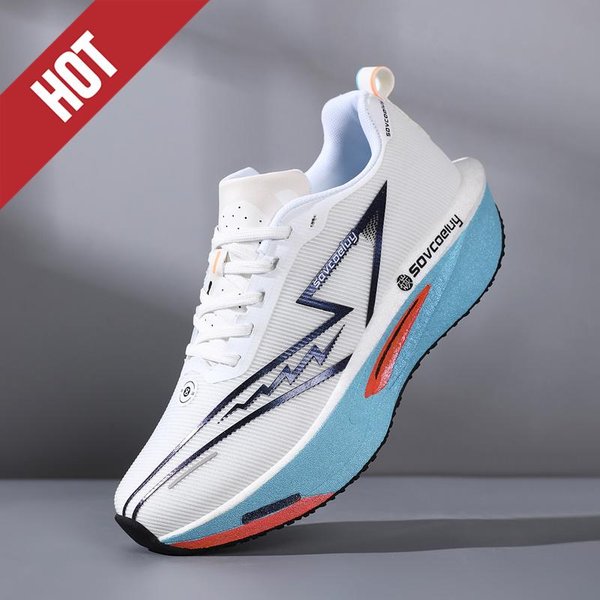 Buty Do Biegania PłYta WęGlowa Specjalistyczne Maraton MęSkie Sportowe OddychająCe Lekkie Damskie Wygodne Atletyczne AntypośLizgowe Trampki 38-image