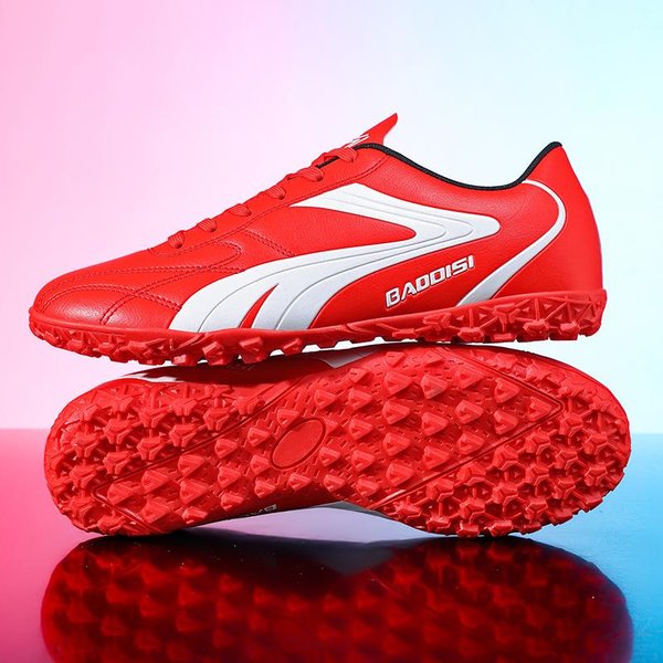 Zapatos De FúTbol Profesionales Para Hombre CéSped Entrenamiento RáPidos Zapatos De FúTbol Sociedad Tacos Campo De FúTbol Sala Botas Zapatilla Antideslizante 31-image