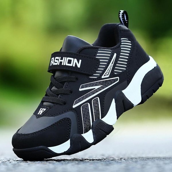 Sportowe DziecięCe Trampki ChłOpięCe Obuwie DziecięCe Trampki DziewczęCe Buty SkóRzane AntypośLizgowe Moda Tenis Infantil Menino Mesh 37 White-image