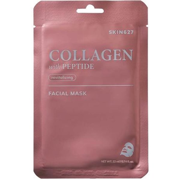 Skin627 Maska Do Twarzy W PłAcie Kolagen I Peptydy 22Ml-image