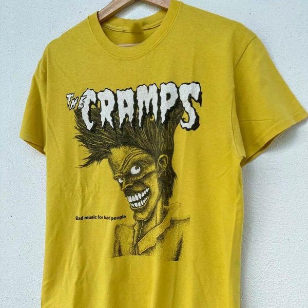 Camiseta The Cramps Band Bad Music For Bad People Talla Completa S-5XL Camiseta Unisex M-image