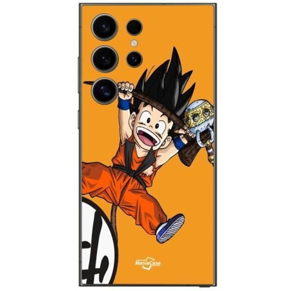 Funda - Maniacase - Samsung Galaxy S25 Ultra - Dragon Ball Sangoku - Flexible - Negro-image