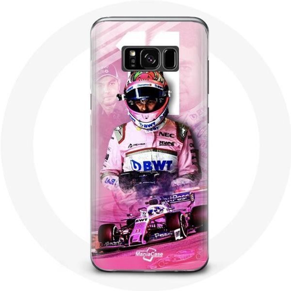 Funda - FóRmula 1 - Samsung Galaxy S8 - Sergio PéRez - Flexible - Rosa Color Rosa-image