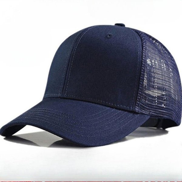 Gorra De BéIsbol De Malla Talla Grande 4XL 68Cm Moda Unisex VersáTil Talla Grande Adecuada Para Rostro Grande ProteccióN Solar Gorra Snapback Ajustable 2XL 59-61 Cm Black-image