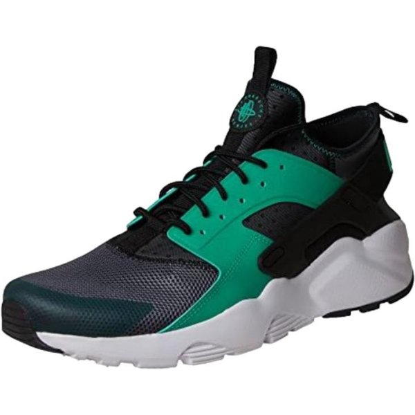 Zapatillas Nike Air Huarache Run Ultra Para Hombre Gris Gris Oscuro Menta-Negro-Blanco 819685-003 45-image